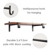 AddGrace Closet Rod Bracket Heavy Duty Shelf Brackets 6 Inch