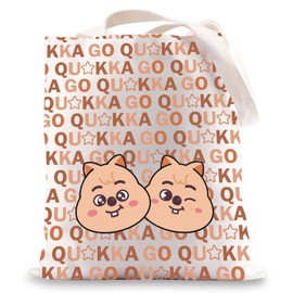 JNIAP Korean Group Han Tote Bag Korean Group Gifts Korean Group Merchandise Korean Group Member Shoulder Bag(GO QUOKK tb)