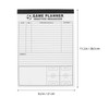 SUPVOX Basketball Score Keeping Football Warning Cards Basketball Scorebook Lightweight