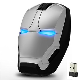 DAY DAY HAPPY Wireless Mouse USB 2.4 GHz Computer Optical Mice for PC Laptop MAC (Silver)
