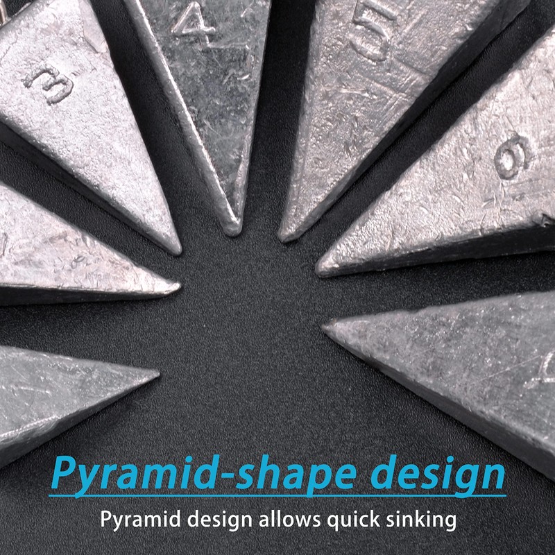 Pyramid Sinker Fishing Weights Bullet Fishing Weight Saltwater Fishing Weight