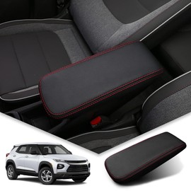 BIBIBO 2025 2026 Chevy Trailblazer Center Console Cover for 2021-2023-2025 2026 Chevy Trailblazer Console Lid,Trailblazer Arm Rest Pad Cover,2025 Chevy Trailblazer Interior Accessories Arm Rest Cover