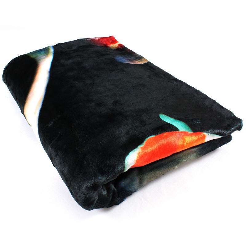 Koi Fish Soft and Comfy Small Throw Blanket, 30" x