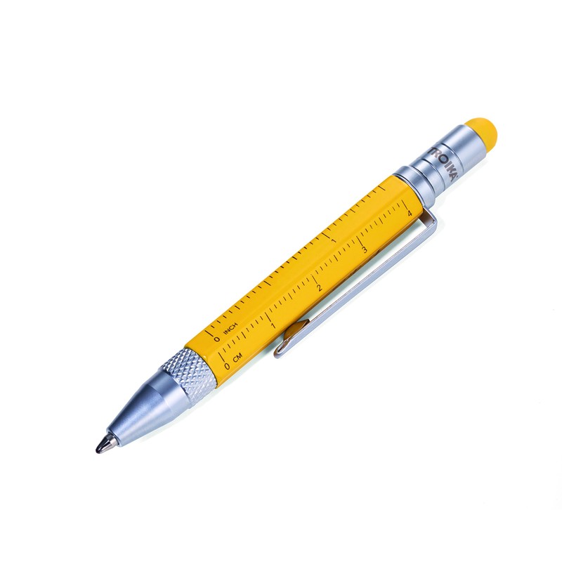 Troika NPP25/YE Yellow A7 128-Sheet Notepad (128 Sheets, Yellow, Plain,