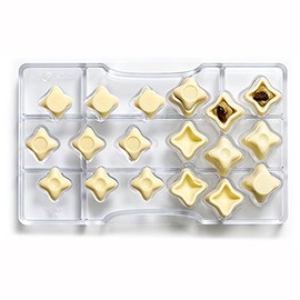 Decora 0050081 PRALINENFORM Fantasie 200X120X22 MM, Durchsichtig