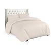 Sapphire Collection Plain Duvet Cover With Pillow Case Non Iron