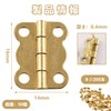 Hinges Mini Hinges Hinge Iron Golden Butterfly Hinges [50 pieces]