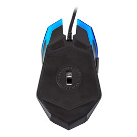 Vorago Start The Game MO-501 Mouse Alámbrico Gamer, 3200 dpi, Sensor de Movimiento de 4000 FPS, Retroiluminación LED, Pc Gamer/Mac/Windows, Oficina, Hogar, Escuela