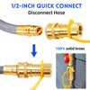 GasSaf 6 FT 1/2" ID Natural Gas Grill Hose with