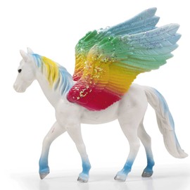 CRAZE Cavally Fantasy Pegasus Jasper, Horse Toy Girls and Boys, Rainbow Pony with Glitter Wings 43677