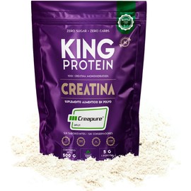 Creatina Monohidratada Creapure® | 1 Ingrediente Creatina Alemana | Vegana | Sin azúcar | Sin Sabor | 100 porciones | 5g por porción | 100% Pura 500g | Incluye Scoop