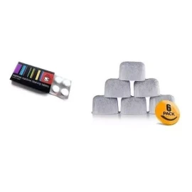 KJ Filtros Breville Bwf100 6 Y Pastillas 8 Limpieza Cafetera