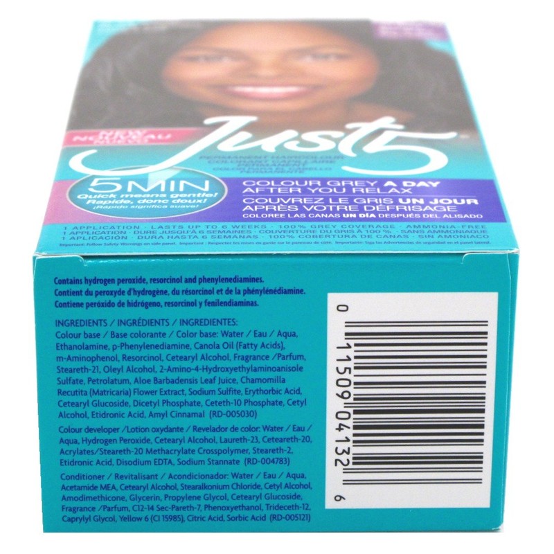 Just 5 Color Jet Black J-50 (2 Pack)