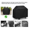 Griddle Cover, 140x59x107cm 600D Oxford Cloth Heavy Duty Waterproof BBQ