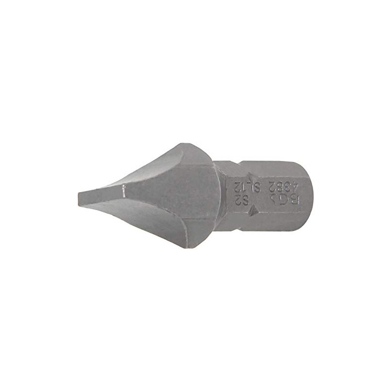 BGS Slotted Bit 12 mm, 30 mm long, 5/16-Inch Drive,