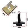 JNNJ Body Sheet Metal Nuts Screws Assortment, Mudguard Screw with