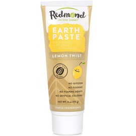 Redmond Earthpaste Toothpaste (No Foaming Agents), 113g, Spearmint