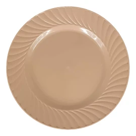 Boris 6 Platos Trinche De Platico Diámetro 26cm 650ml Cafés
