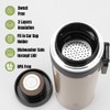 Ozizo Tea Infuser Bottle for Loose Leaf Tea | Stainless