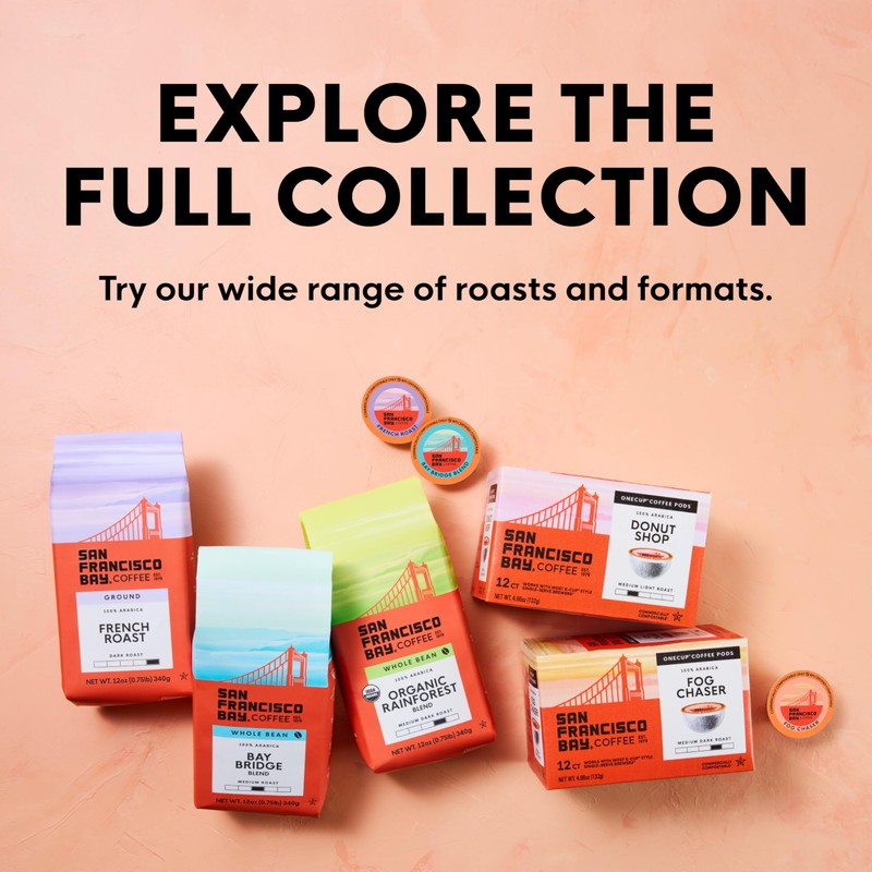 San Francisco Bay K-Cup Coffee Pods Favorite Four Variety Pack