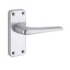 ZCA22SA Contract Aluminium Lever On Latch Backplate SAA From The