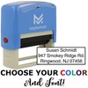 MasterMark Custom Stamp - Self-Inking Stamp (Small/Up to 3 Lines)