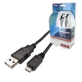 Trust USB to Micro USB 2.0 1.8 m QTY: 1