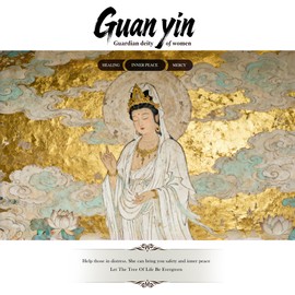 Top Ceramic Guan Yin Statue - Handmade Quan Yin, Kwan Yin, Quan Am, Kuan Yin for Meditation Altar, Female Buddha Statue - Goddess of Mercy and Compassion, Chinese Decor, Chinese Gifts