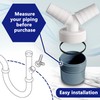HAOBIN Dishwasher and Washing Machine Drain Adapter Washing Machine Drain