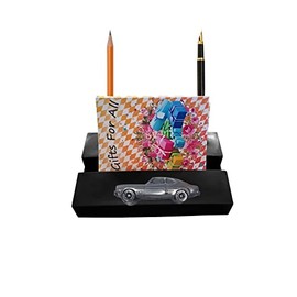 Capri Mk3 ref74 car on a BLACK desk office tidy stores business cards pens pencil holder paper weight