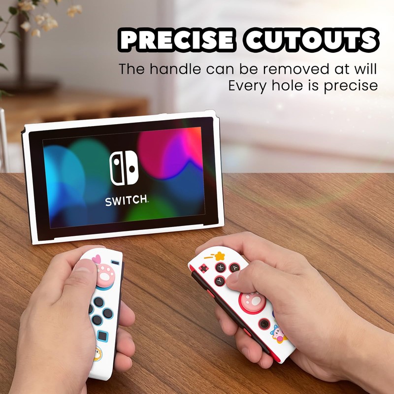 Switch Case, Switch NS Hülle, Anti-Kratzer Design Zubehör, TPU-Softcase im