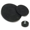 Strong magnetic system neodymium diameter 12 mm rubberised with thread