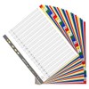Exacompta - Ref 93E - PP Printed Indices - For