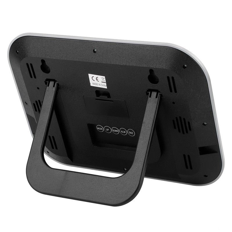 Household Multi Functional Fashionable Digital Clock Electronic Thermometer with Calendar