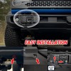 Klutchtech 2021-2024 Bronco License Plate Holder, Front Frame Mount for