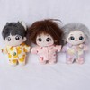 niannyyhouse 10cm Plush Doll Clothes Shirts Pants Pattern Pajama Outfit