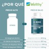 Wellthy Mag Magnesio Complex 300 Cápsulas Equivalente 360mg Elemental Citrato