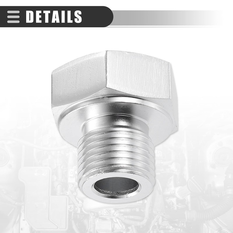 X AUTOHAUX M16 1.5 Oil Pressure Sensor Adapter, for GM