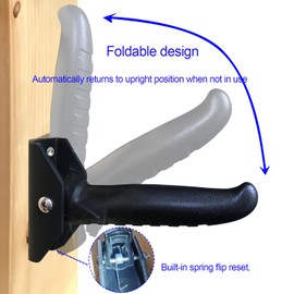 Flip Up Grab Bar Doorway Flip Assist Handle Flip A Grip Doorway Assist Handle Folding Door Assistant Support Grip Handle Elderly