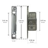 Blum ZSF.1700 R METABOX Right Screw-On Drawer Standard Front Fixing