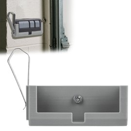 for Chamberlain Wall Mount Garage Door Opener Houlder, Wall Mount Bracket for Chamberlain Garage Door Opener Wall Mount, Secure Storage for Remotes,Includes A Bonus Sun Visor Clip