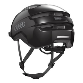 ABUS Purl-Y 2.0 Urban Adult Helmet (Shiny Black, Large)