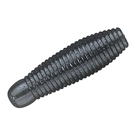 Smith LTD #002 Worm Gary Yamamoto Immoglub 2.0 inches (50 mm), Approx. 0.2 oz (5.7 g), Smoke (Solid)