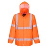 Portwest Hi-Vis Rain Jacket - UH440, Orange, 5XL