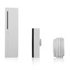 Byron DBW-24031 Doorbell Kit-Button, Chime and Cable-90dB, White