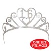 Glittered Metal Tiara -16th