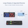 ANJANK 11’’ Large Digital LED Scoreboard Electronic Score Keeper Clock,