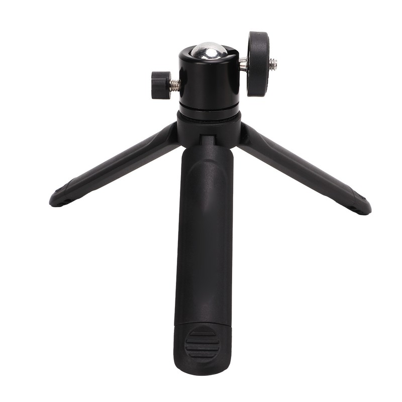 KINGJOY Desktop Tripod 2 Sections Retractable Mini Tripod for Live
