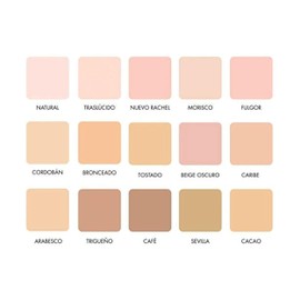 Bronceado Maja Pressed Powder| Delicately Scented Pressed Powder, Mirror and Tassel Compartment for Flawless Skin; 0.53 Ounces