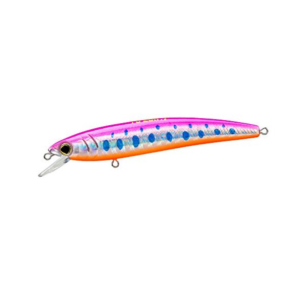 Yo-Zuri F1161-SHPY Pins Minnow Floating Diver Lure, Hot Pink Trout,